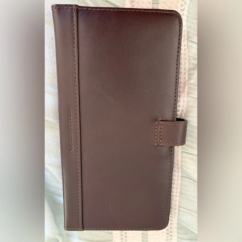 Cutter & Buck Genuine Leather Travel Wallet Adventures by Disney Edition